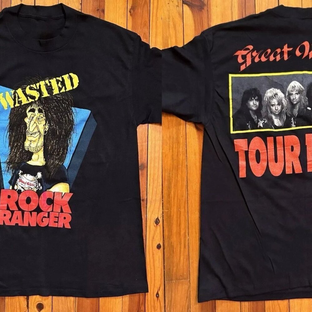 Great White Band Vintage Rock Fan Graphic Unisex T-Shirt